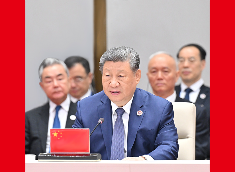 习近平出席上海合作组织成员国元首理事会第二十六次会议并发表重要讲话